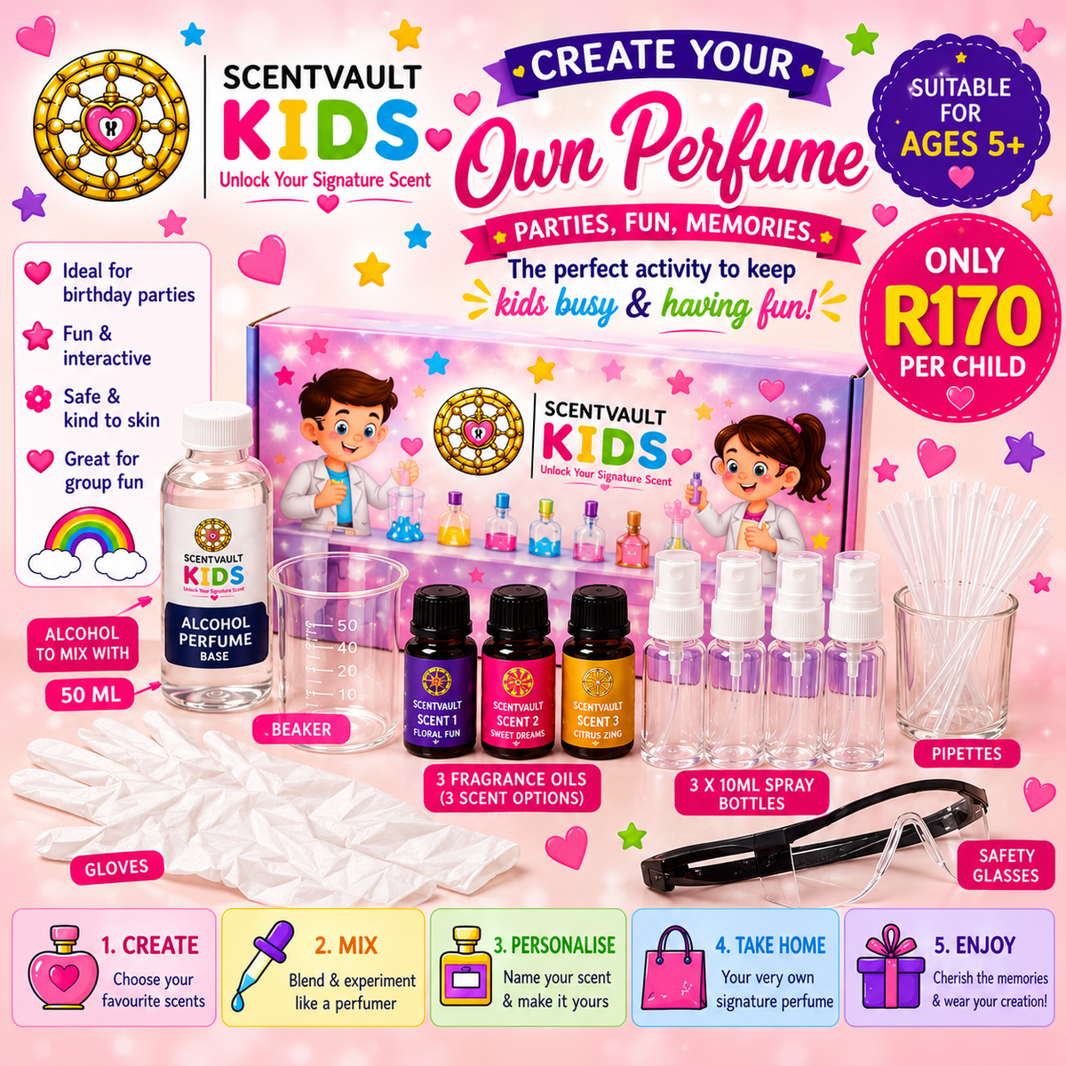 ScentVault Kids - Create Your Own Perfume Kit